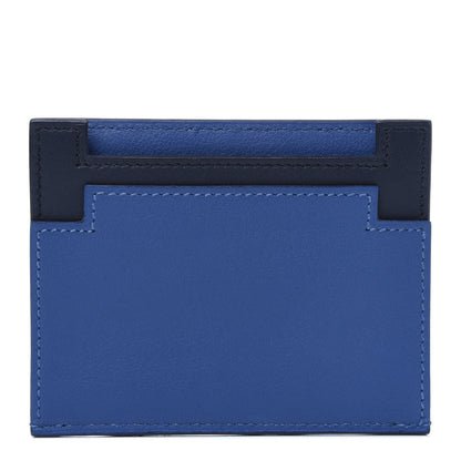 Hermes Swift Multiplis Card Holder Bleu Brighton Bleu Indigo 1 of 11