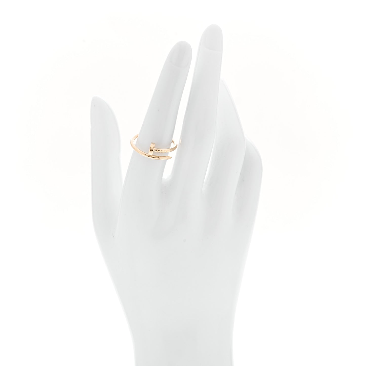 18K Yellow Gold Small Juste Un Clou Ring 55 7.25