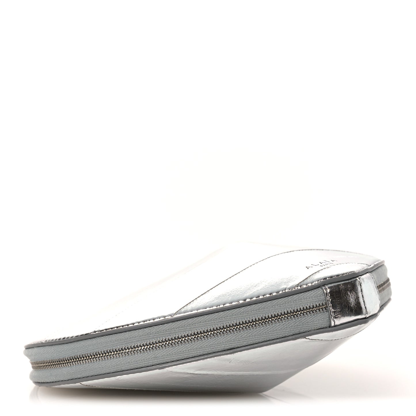 Laminated Eel Le Coeur Bag Argent