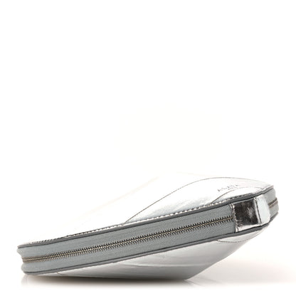 Alaia Laminated Eel Le Coeur Bag Argent 4 of 9