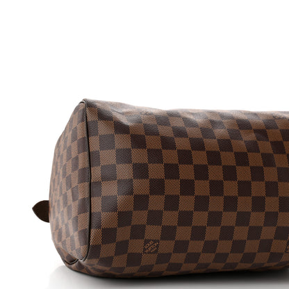 Louis Vuitton Damier Ebene Speedy 30 9 of 12
