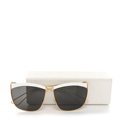 Christian Dior Metal So Electric Sunglasses Gold White 7 of 7