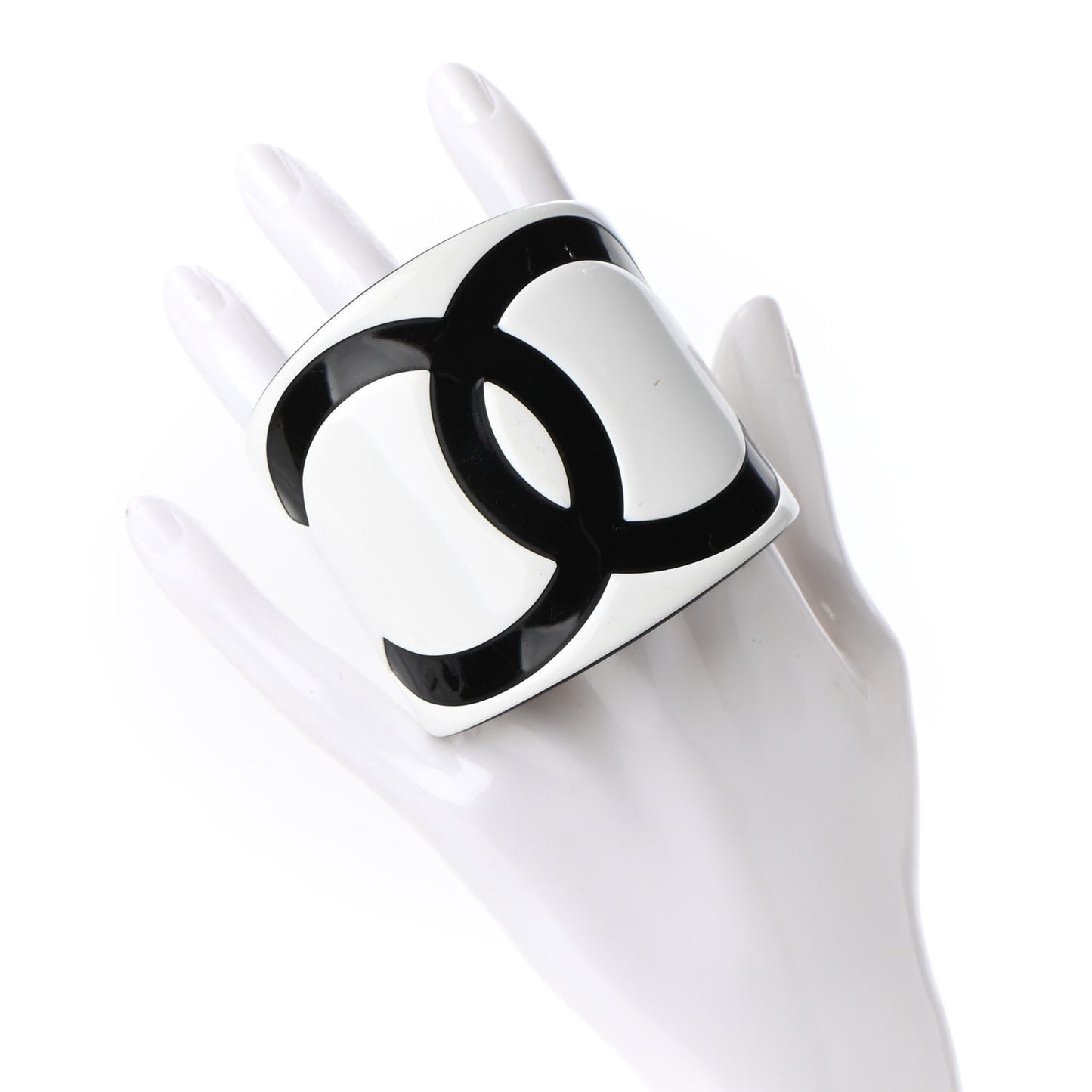 Resin CC Cuff White Black