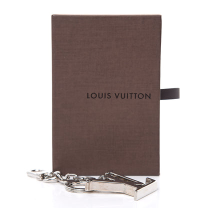 Louis Vuitton LV Facettes Bag Charm Key Holder Silver 4 of 4