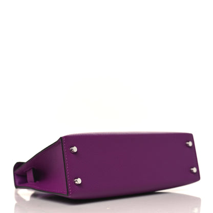 Hermes Epsom Mini Kelly Sellier 20 Anemone 4 of 10