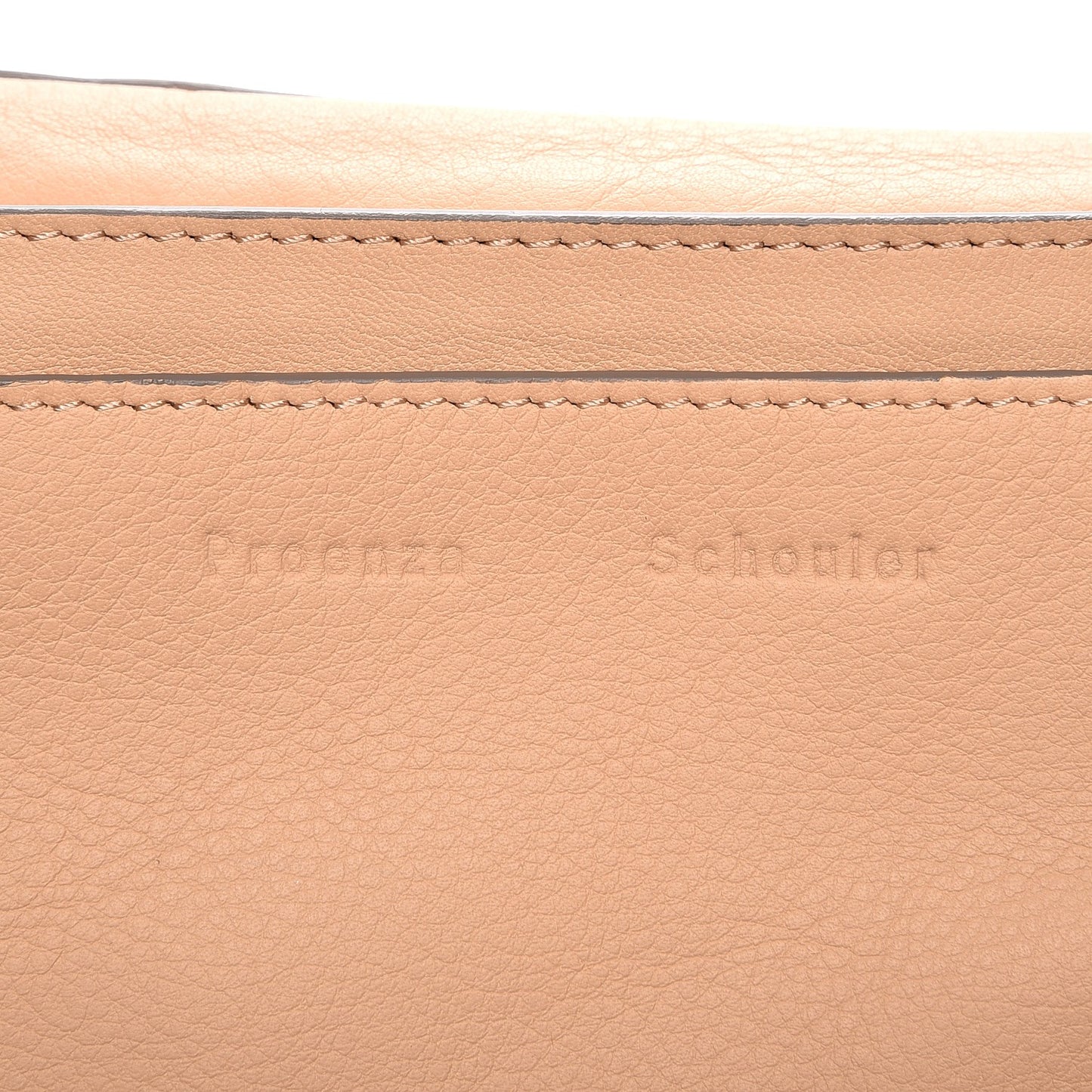 Calfskin Double Sided PS Courier Bag Mushroom