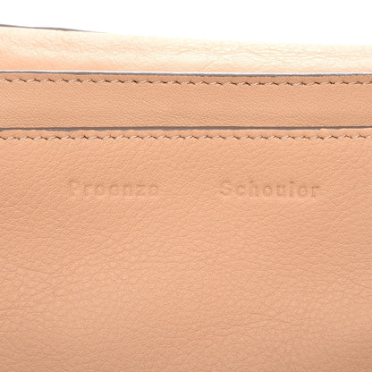 Proenza Schouler Calfskin Double Sided PS Courier Bag Mushroom 6 of 9