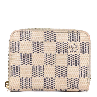 Louis Vuitton Damier Azur Zippy Coin Purse 1 of 10
