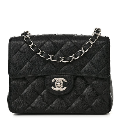Chanel Caviar Quilted Mini Square Flap Black 1 of 14