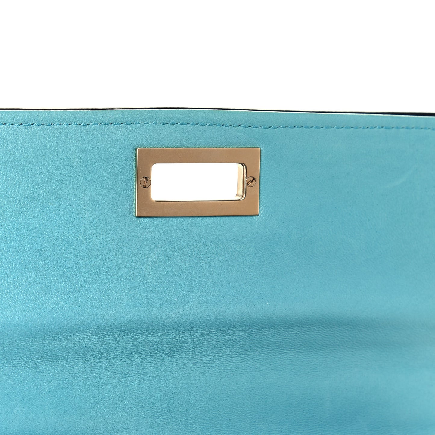 Patent Striped Mademoiselle Flap Multicolor