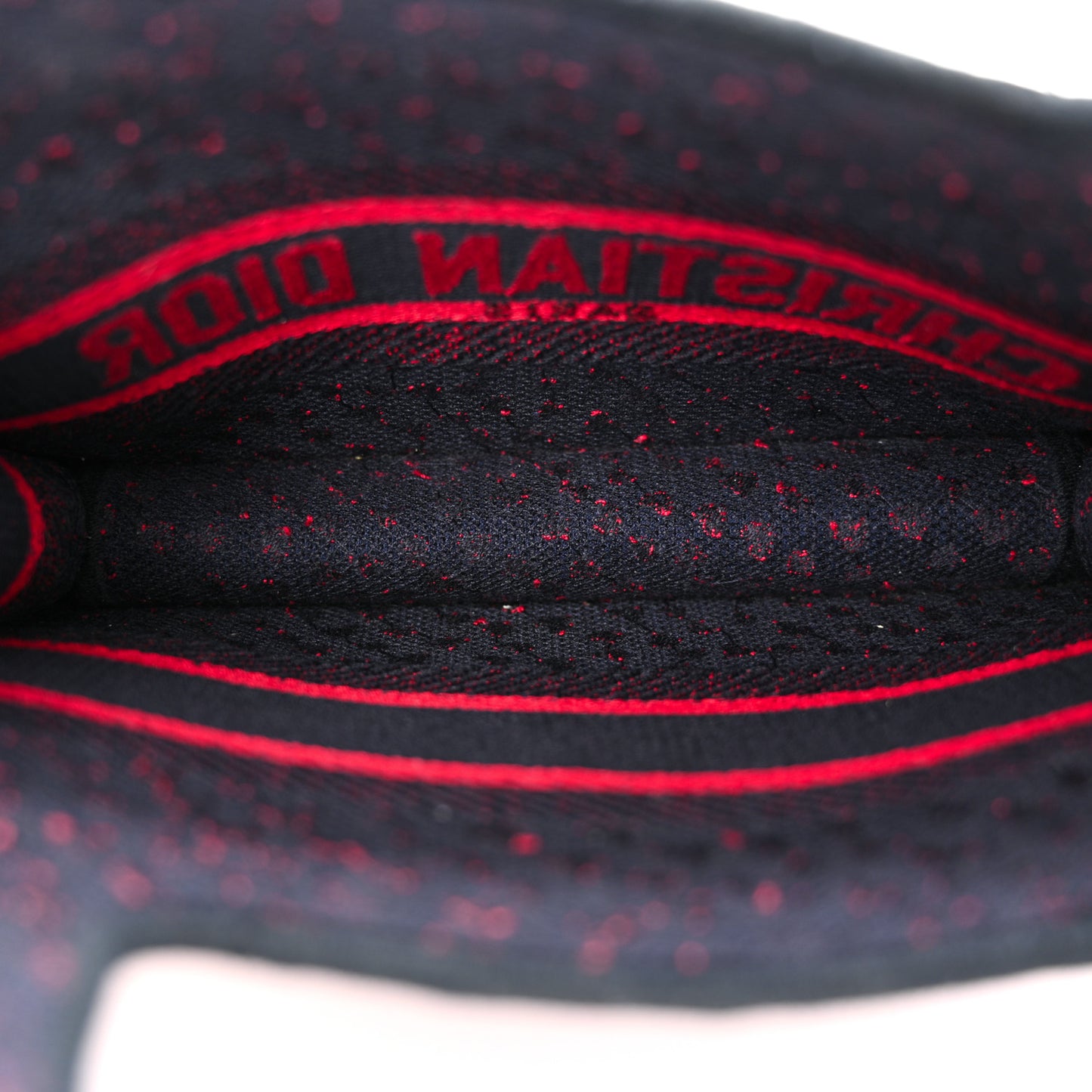 Canvas Embroidered Pop Heart I Love Paris Mini Book Tote Red Multicolor