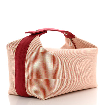 Hermes Canvas Large Bride-A-Brac Cabriole Case Terracotta 3 of 7