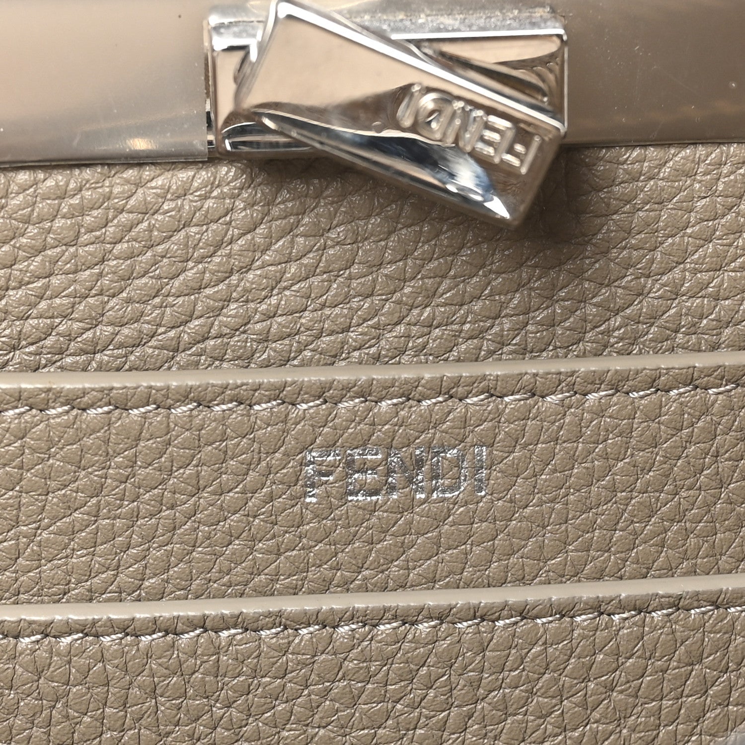 Fendi Cuoio Romano Nappa Intreccio FF Small Peekaboo I SEE U Corda 7 of 10