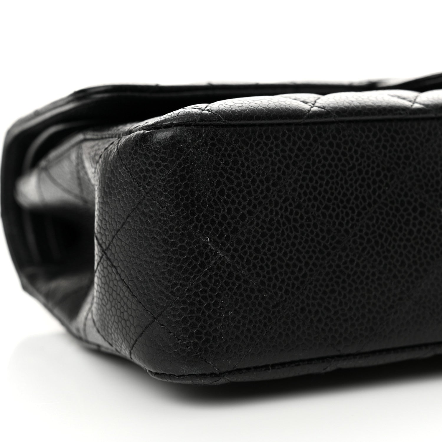 Chanel Caviar Quilted Medium Double Flap Black 9 of 13