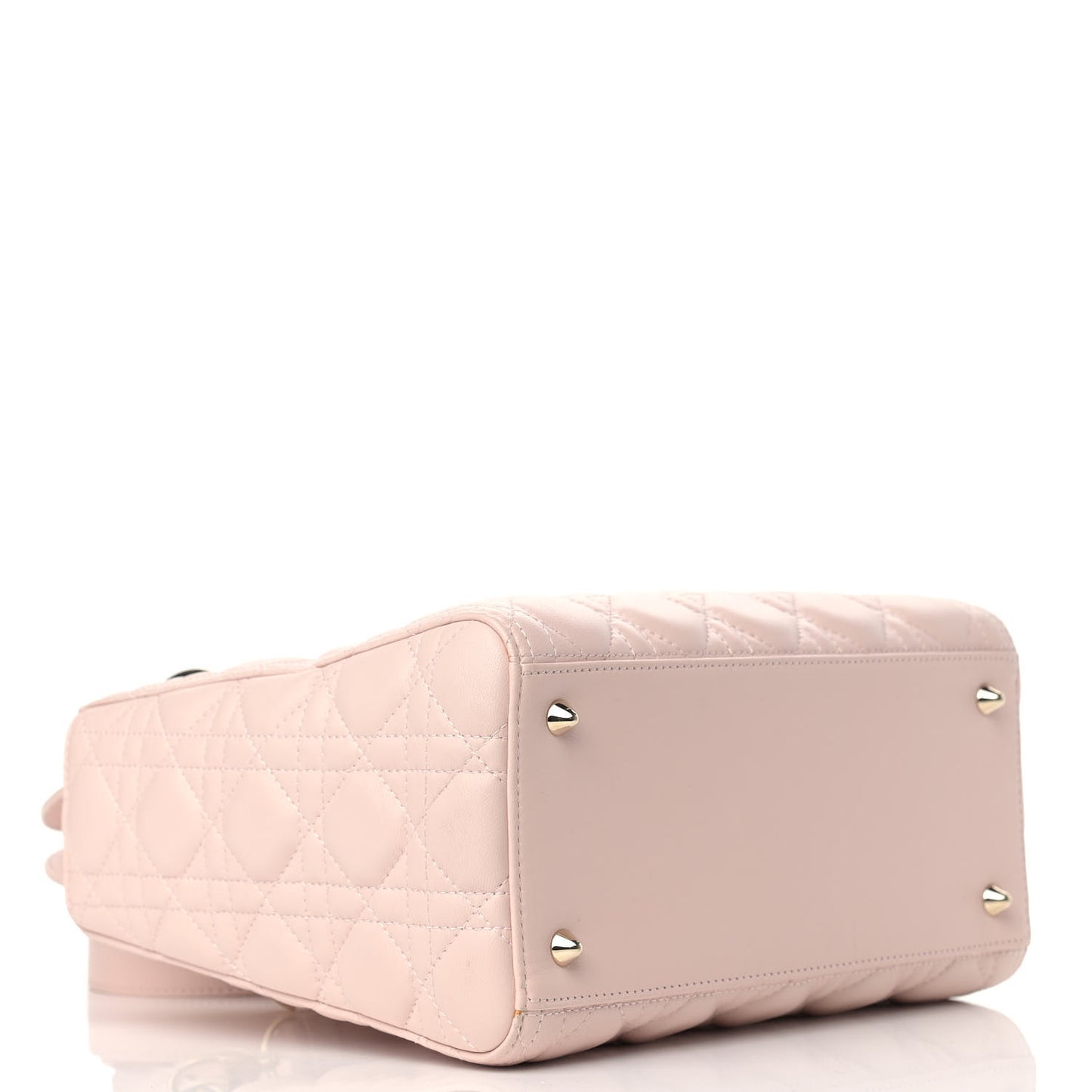 Lambskin Cannage Medium Lady Dior Light Pink