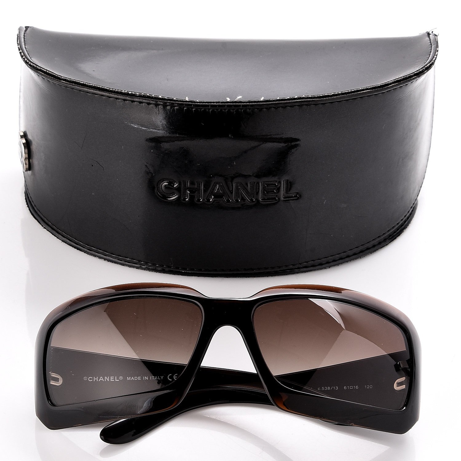 Chanel Mother of Pearl CC Sunglasses 5076-H Brown 8 of 8
