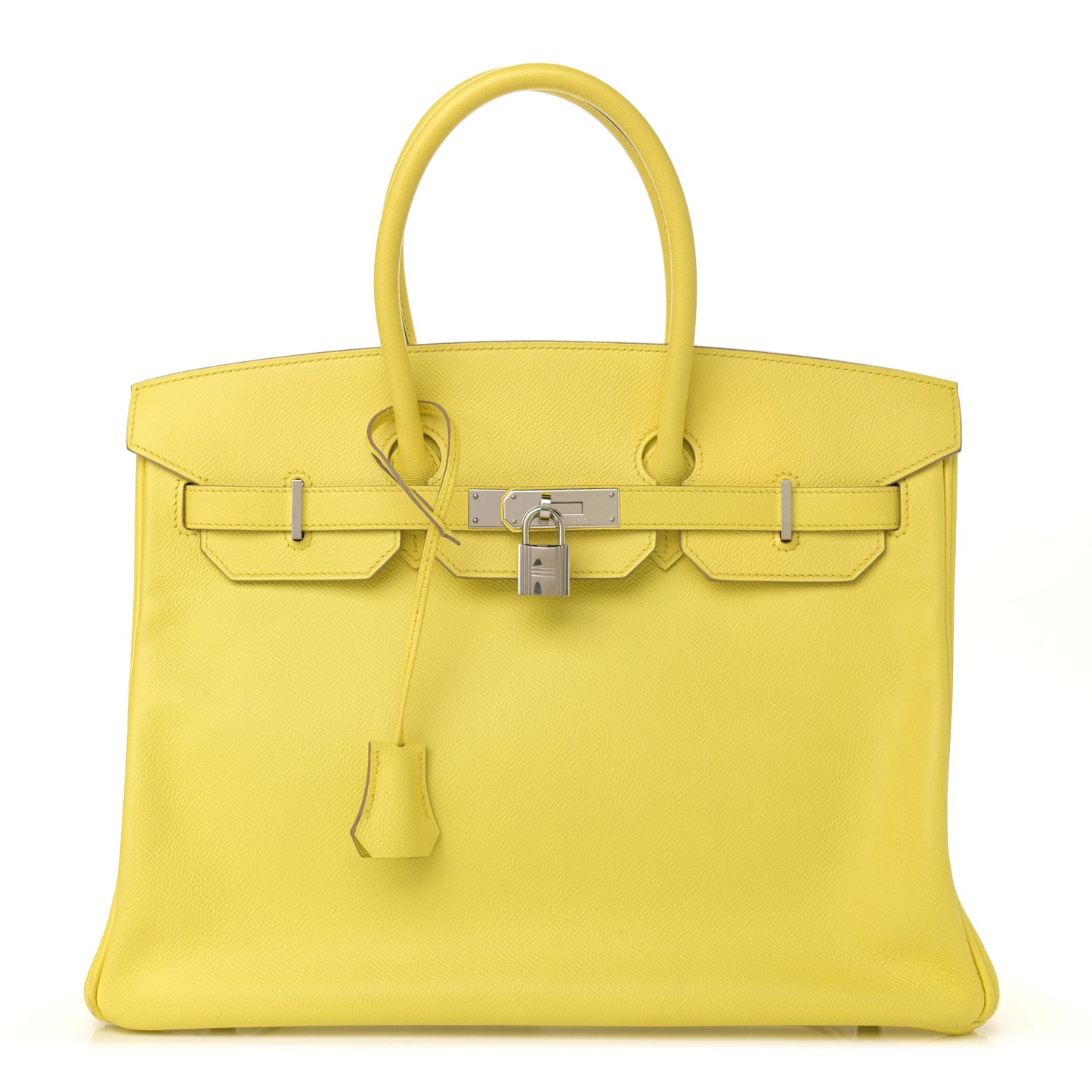 Epsom Birkin 35 Lime