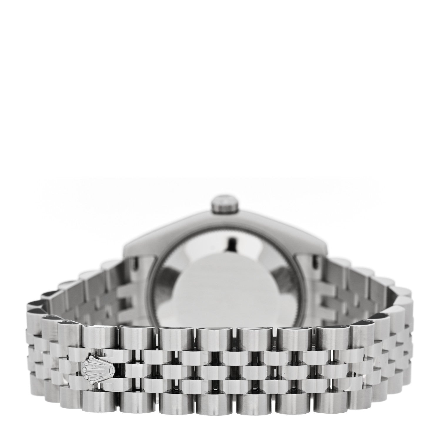 Rolex Stainless Steel 18K White Gold Diamond 31mm Oyster Perpetual Datejust Watch Silver 178274 3 of 5