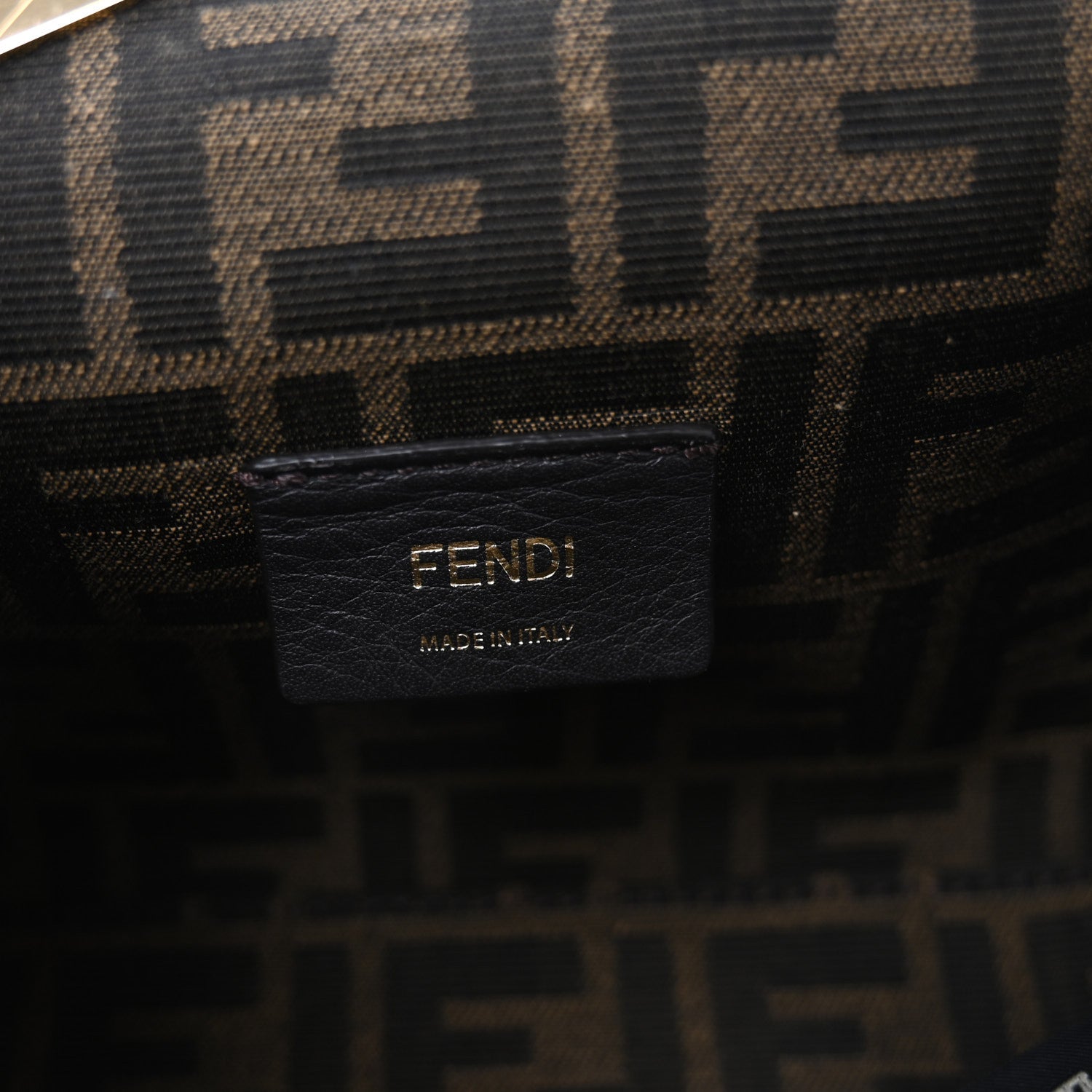 Fendi Shiny Nappa Small Fendi First Dove Gray 6 of 10