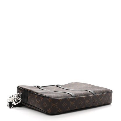 Louis Vuitton Monogram Macassar Porte-Documents Voyage PM 4 of 9