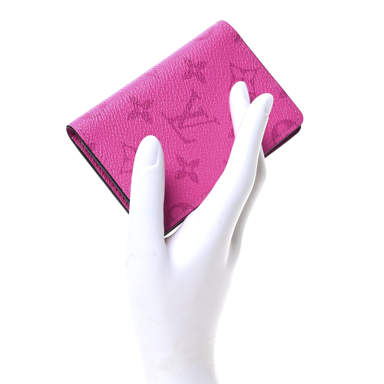 Louis Vuitton Taigarama Pocket Organizer NM Fuchsia 2 of 7