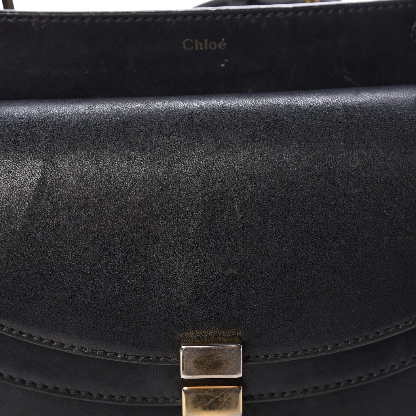 Calfskin Mini Georgia Crossbody Bag Black