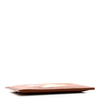 Loewe X HOWL'S MOVING CASTLE Calfskin Heen Dice Card Holder Tan 4 of 9