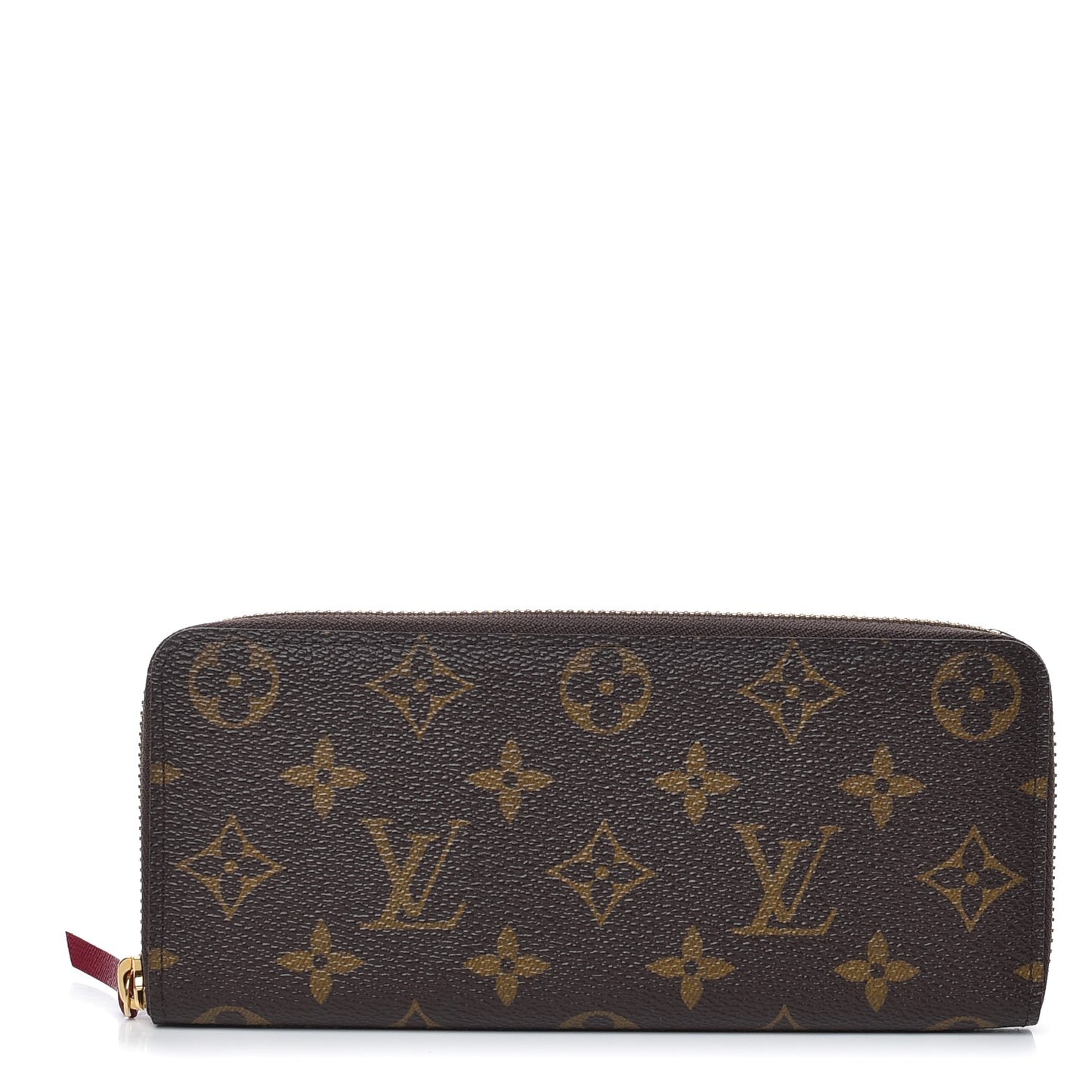Monogram Clemence Wallet Fuchsia