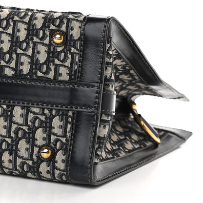 Christian Dior Oblique Tote Bag Blue 8 of 10