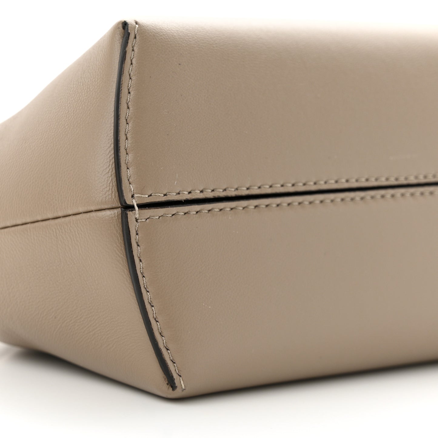 Shiny Nappa Small Fendi First Sand