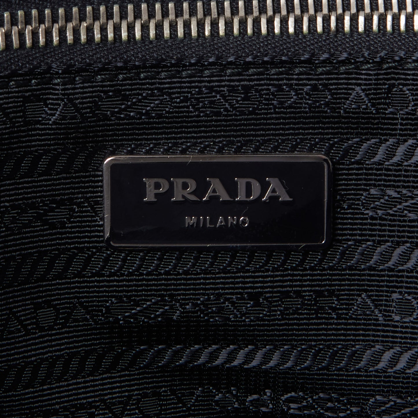 Tessuto Nylon Spazzolato Tote Black