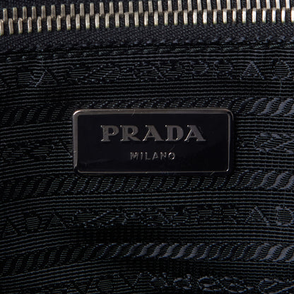 Prada Tessuto Nylon Spazzolato Tote Black 8 of 8