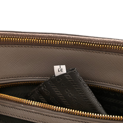 Prada Saffiano Large Galleria Double Zip Tote Argilla 7 of 18