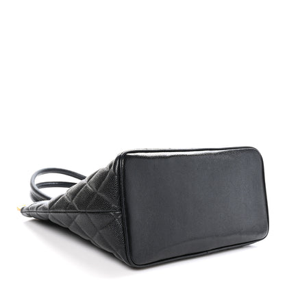 Chanel Caviar Quilted Medallion Tote Black 4 of 11