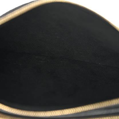 Louis Vuitton Empreinte Double Zip Pochette Black 5 of 10