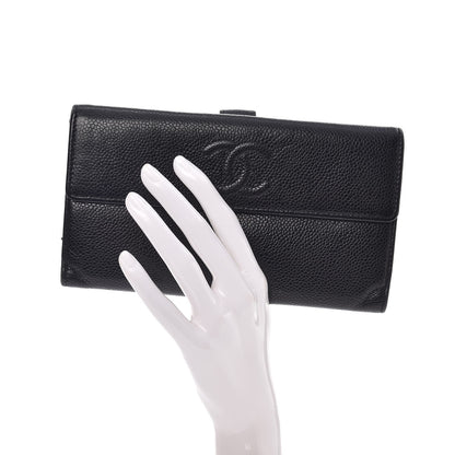 Chanel Caviar Timeless CC Large Flap Wallet Black 2 of 8