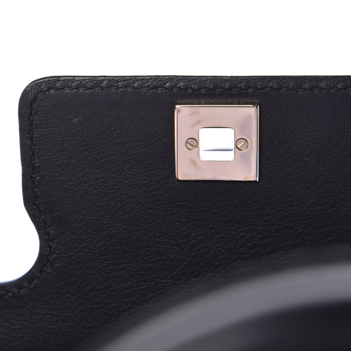 Calfskin Medium Palazzo Empire Bag Black
