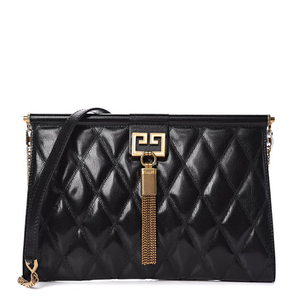 Givenchy Goatskin Quilted Medium Gem Bag Black 1 of 9