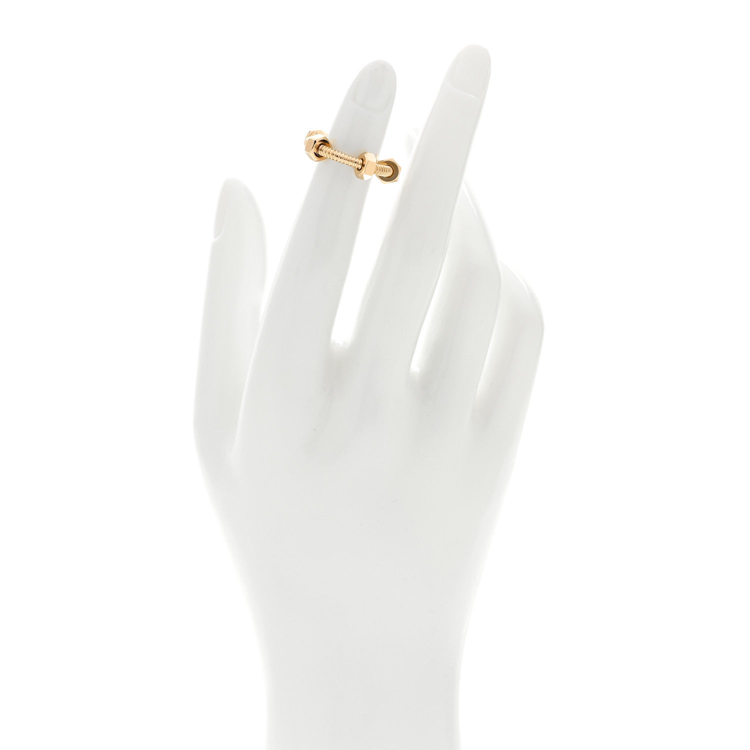 Cartier 18K Yellow Gold Ecrou de Cartier Ring 48 4.5 2 of 5