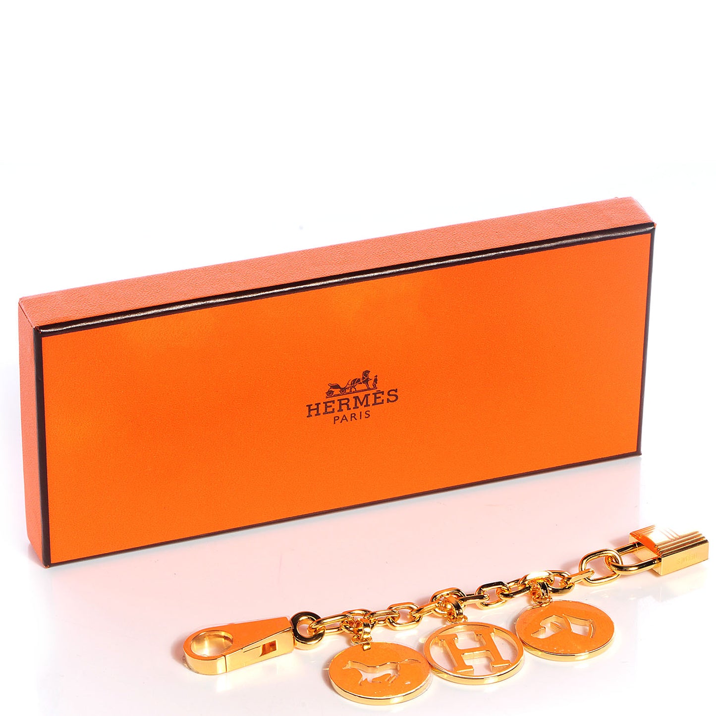 Breloque Bag Charm Gold