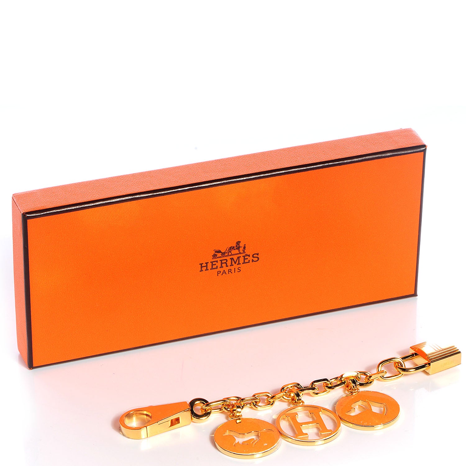 Hermes Breloque Bag Charm Gold 6 of 6