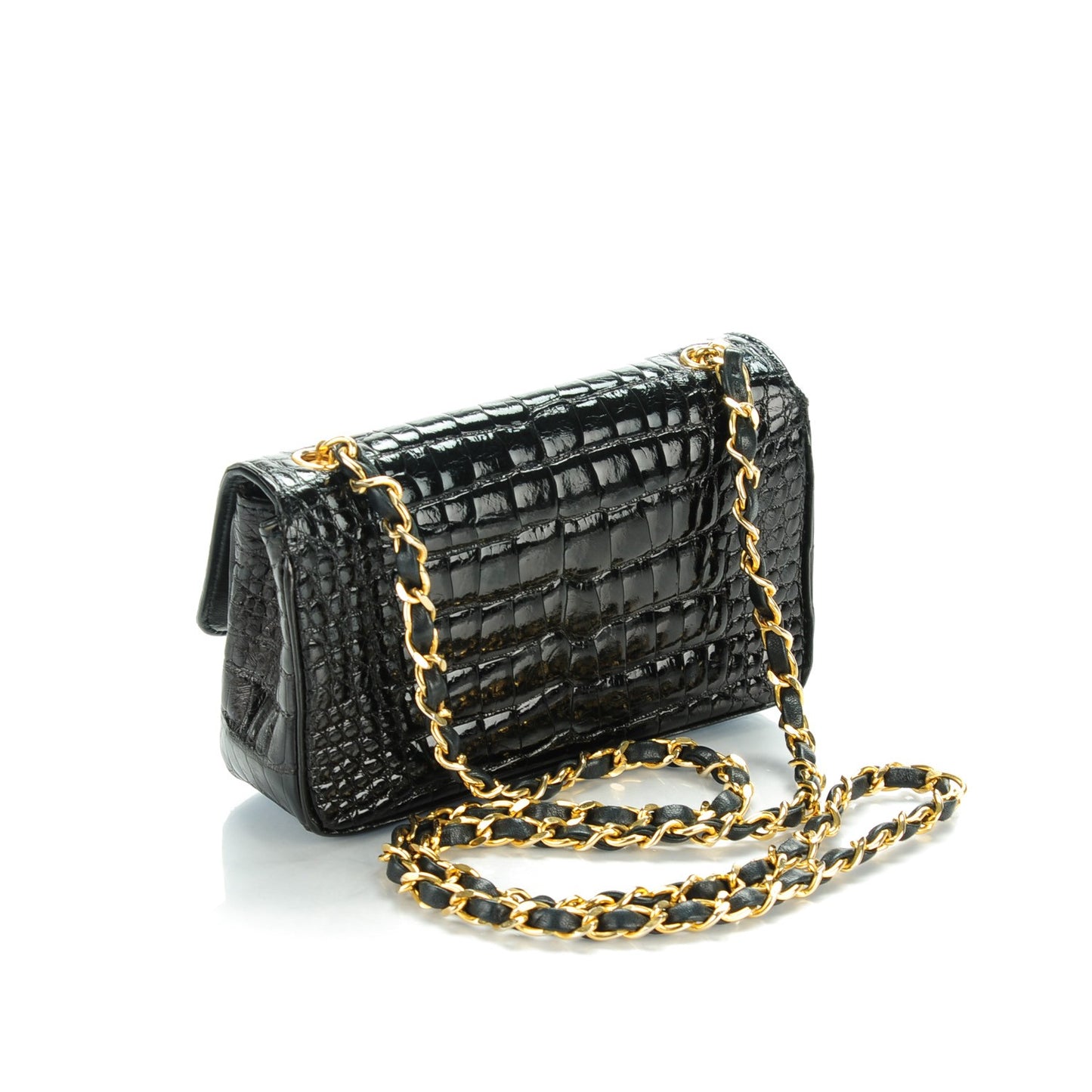Alligator Mini Flap Black