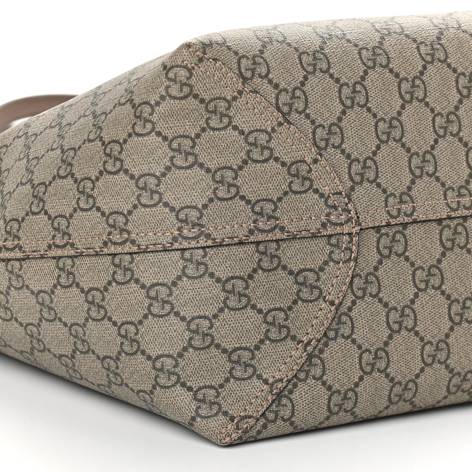 Gucci GG Supreme Monogram Medium Ophidia Shopping Tote Ebony 8 of 9