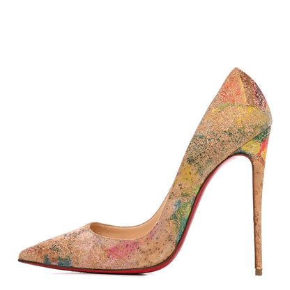 Christian Louboutin Cork Bloom Print So Kate 120 Pumps 41 Multicolor 1 of 4