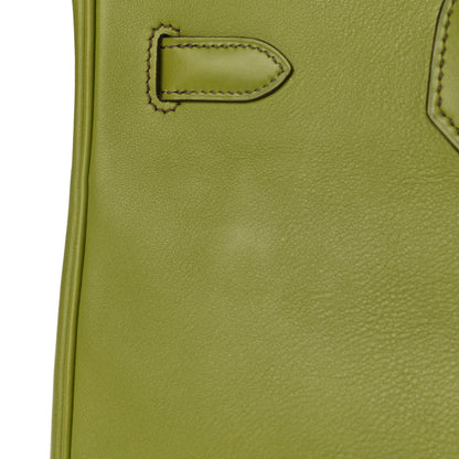 Hermes Swift Birkin 35 Vert Anis 17 of 19