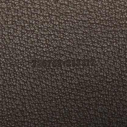 Gucci GG Supreme Monogram Textured Dollar Calfskin Web Small Ophidia Tote Beige Ebony New Acero 7 of 10