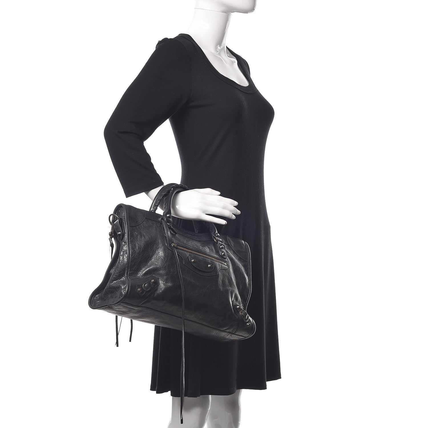 Balenciaga Agneau Classic Hardware City Black 2 of 10