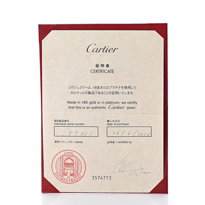 Cartier 18K Yellow Gold 10mm Logo De Ring 50 5.25 6 of 6