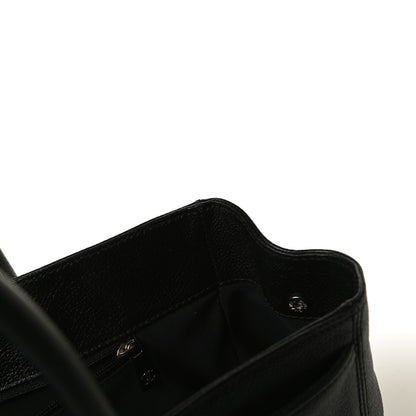 Chanel Calfskin Cerf Executive Shopper Tote Black 17 of 17