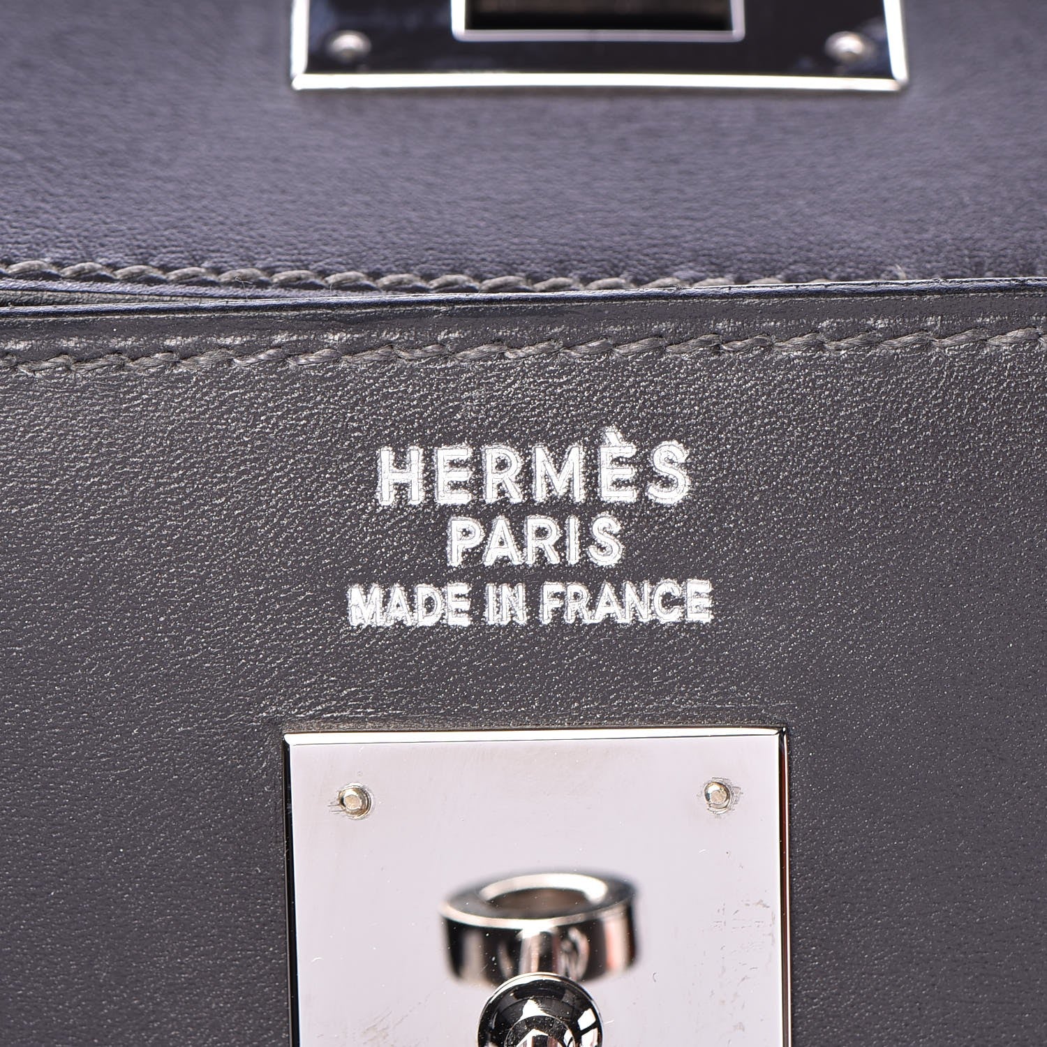 Hermes Box Kelly Sellier 35 Graphite 30 of 45